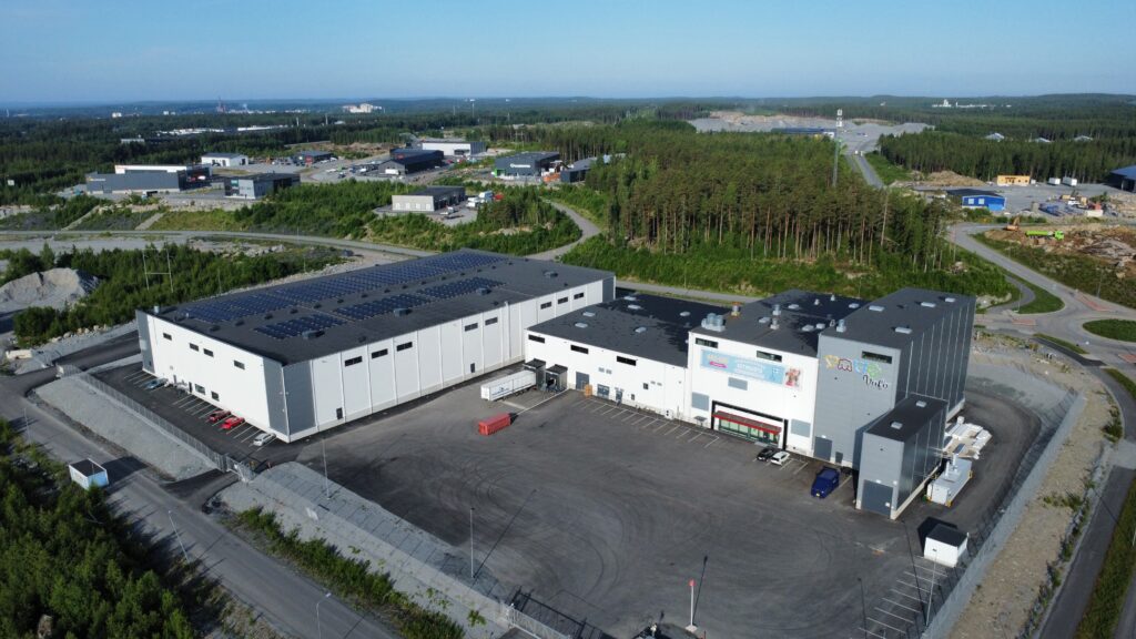 Solar Panels VAFO factory Finland