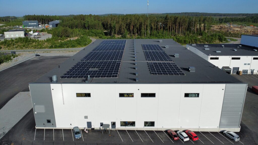 Solar panels VAFO FInland